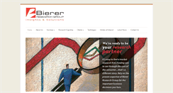 Desktop Screenshot of bierergroup.com